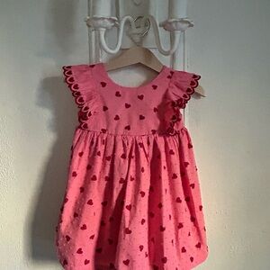 Pink Isaac Mizrahi 12M Valentine’s Day baby girl dress
